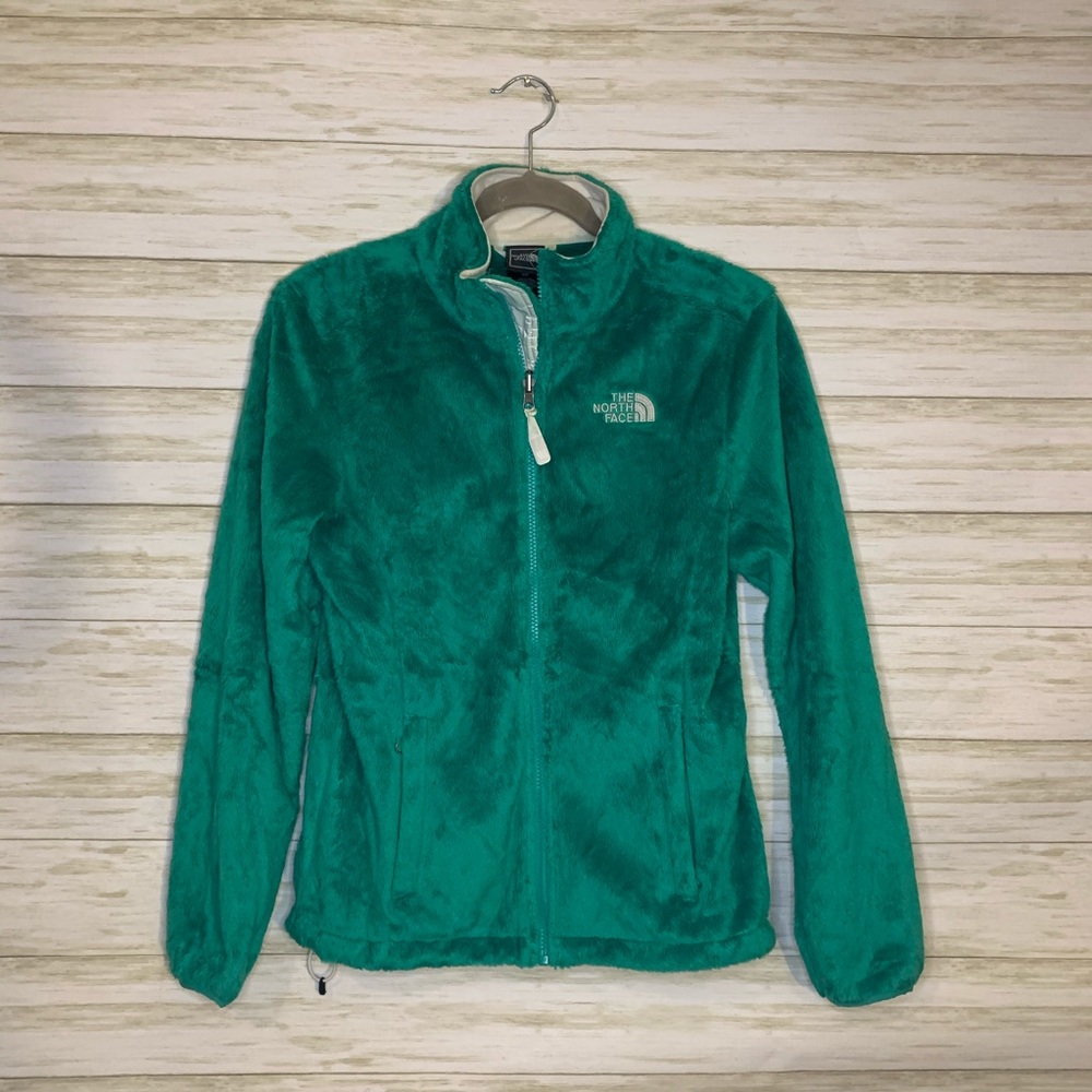 North Face Women’s Green Fleece Jacket size small